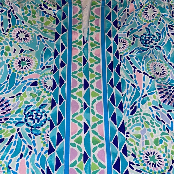 NWT Lilly Pulitzer Chilly Lilly UPF 50+ Nadine Dress - Picture 8 of 9